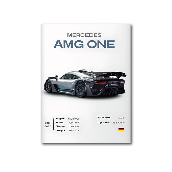 Mercedes AMG One – Poster Dept