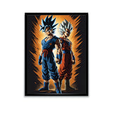 DBZ Goku & Vigeta Concept Fan Art-Poster-Poster Dept