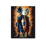 DBZ Goku & Vigeta Concept Fan Art