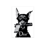Dior Dog Fan Art-Poster-Poster Dept