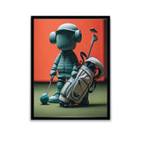 Futuristic Golf Figure Hypebeast Toy-Poster-Poster Dept