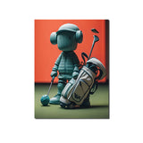 Futuristic Golf Figure Hypebeast Toy