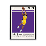 Kobe Bryant Fan Art-Poster-Poster Dept