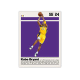 Kobe Bryant Fan Art-Poster-Poster Dept