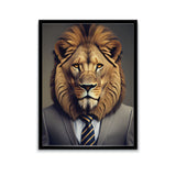 Lion "Let's Talk Business"-Poster-Poster Dept