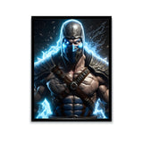 Mortal Kombat Sub Zero Fan Art-Poster-Poster Dept