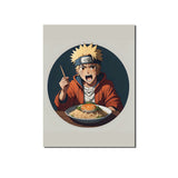 Naruto Eating Ramen Fan Art-Poster-Poster Dept
