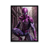 Purple Spidey Fan Art-Poster-Poster Dept