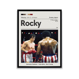 Rocky Movie Series-Poster-Poster Dept