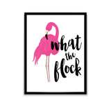"What The Flock"-Poster-Poster Dept